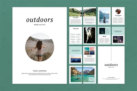 Indesign Magazine Template Free