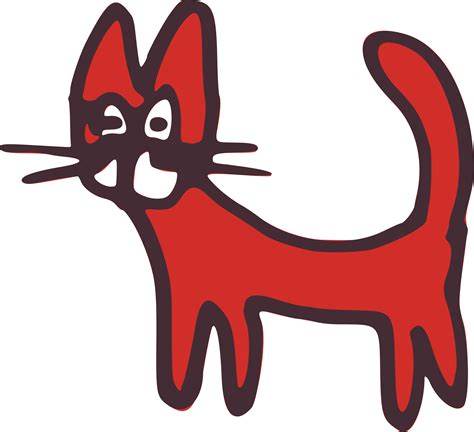 Free Red Cat Cliparts, Download Free Red Cat Cliparts png images, Free ClipArts on Clipart Library