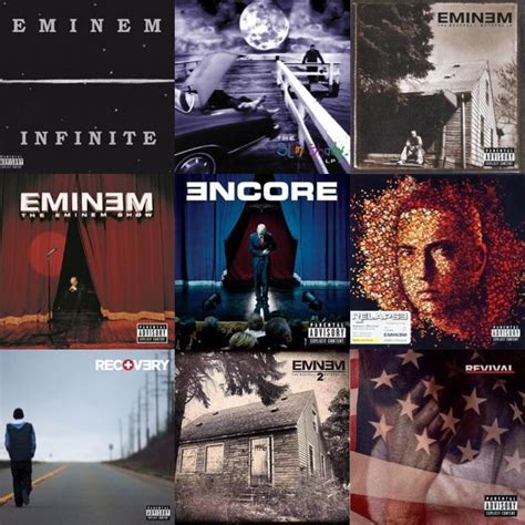 Eminem album cover poster - sapjerenta