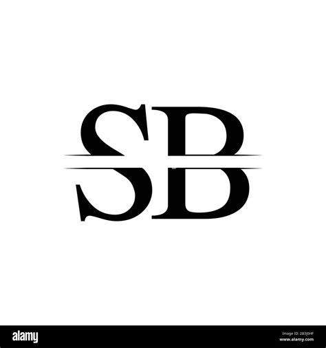 Initial Letter SB Logo Design Vector Template. SB Letter Logo Design Stock Vector Image & Art ...