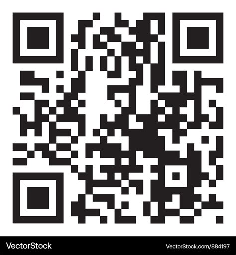 Qr code large Royalty Free Vector Image - VectorStock