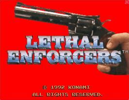 Lethal Enforcers - Arcade - Games Database