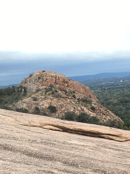 Hiking up the Summit Trail offers fantastic views of Enchanted Rock.