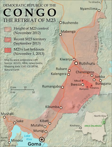 Congo War Map