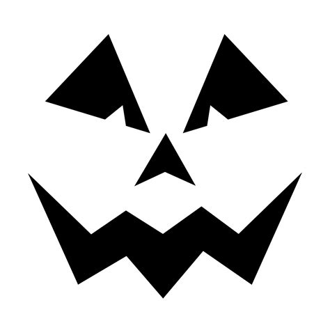 Jack O Lantern Face Stencil Free Stock Photo - Public Domain Pictures