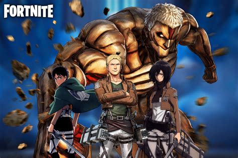 8 skins to expect from the Fortnite x Attack on Titan collaboration