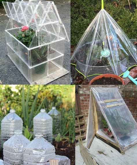 Easy DIY Mini Greenhouse Ideas | Creative Homemade Greenhouses | Balcony Garden Web