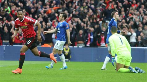 All seven of Anthony Martial goals against Everton | Manchester United