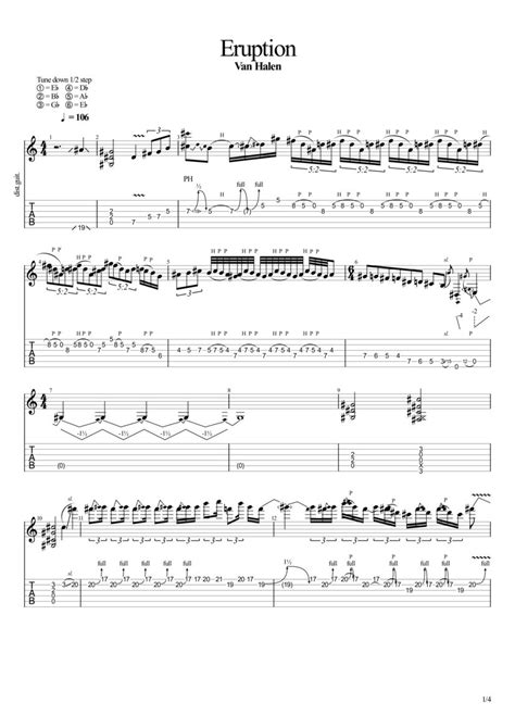 Eruption Chords Tabs Van Halen, 59% OFF | www.micoope.com.gt