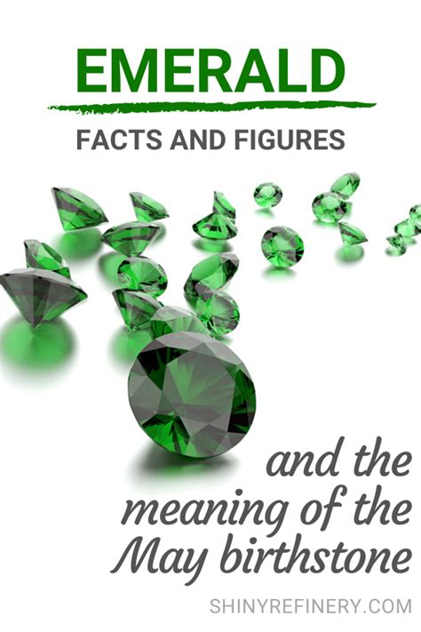 May Birthstone Meaning And Fun Facts About Emerald Gemstones | Birthstones, Birthstones meanings ...