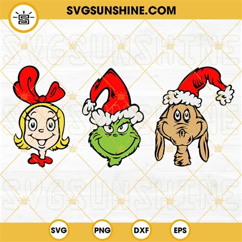 Grinch SVG, Cindy Lou Who SVG, Max Dog SVG, Grinch SVG Bundle | ubicaciondepersonas.cdmx.gob.mx