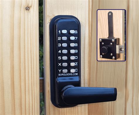 The perfect lock for your wooden gate – BL4409. Borg Locks