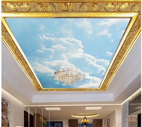 Ceiling Murals Sky : 3d Ceiling Murals Wallpaper Custom Photo Non Woven Murals ... : Cherub ...