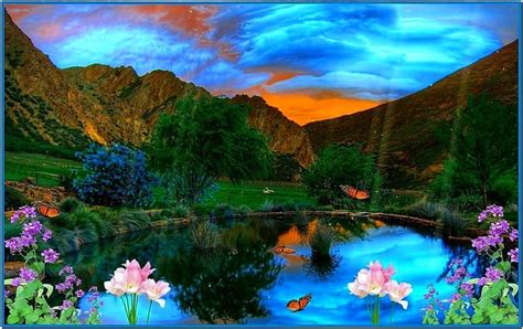 Animated nature screensavers windows 7 - Download free