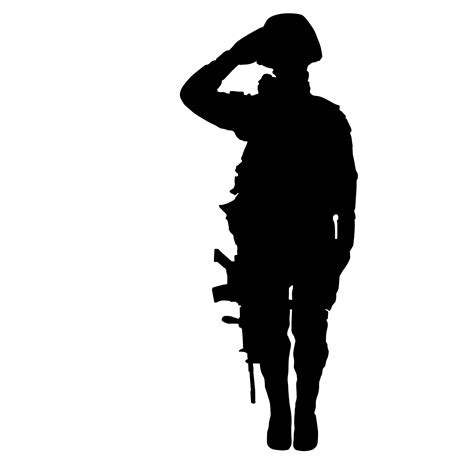 military salute vector - Download Free Vectors, Clipart Graphics & Vector Art