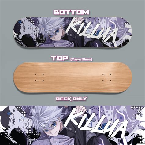 Demon X Hunter Killua Skateboard – Atomikku