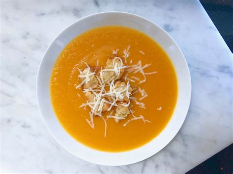 Winter Squash Soup Recipe With Croutons