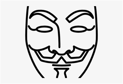 Drawn Masks Vendetta - Vendetta Mask Drawing - Free Transparent PNG ...