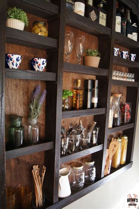 How to DIY Built-in Kitchen Wall Shelves! | Hometalk