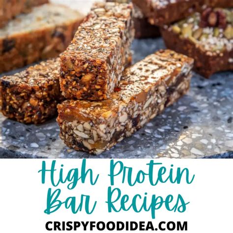 21 Amazing High Protein Bar Recipes To Try!