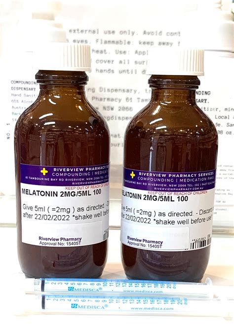 Melatonin Liquid - Riverview Pharmacy