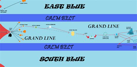 One Piece Grand Line Map - Maping Resources