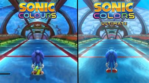 SONIC COLORS ULTIMATE COMPARISON - YouTube