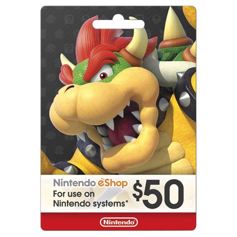 Nintendo eShop Gift Card - $50