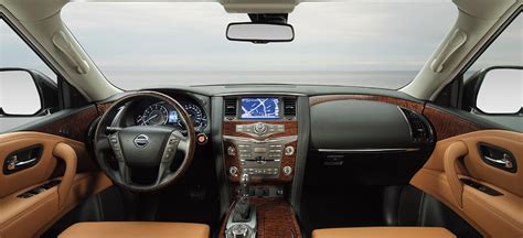 2015 Nissan Patrol interior