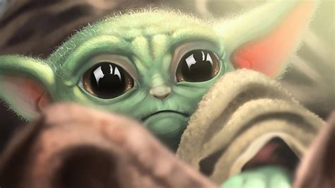 Sad Baby Yoda Wallpaper 4k Ultra HD ID:4602