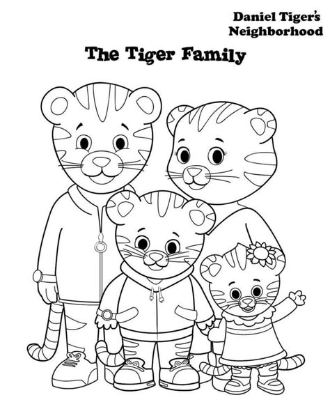 20 Daniel Tiger Halloween Coloring Page | Ayla Coloring | Daniel - Free Printable Daniel Tiger ...