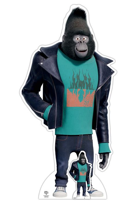 Johnny The Gorilla From Sing Official Cardboard Cutout Standee | ubicaciondepersonas.cdmx.gob.mx