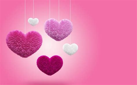 Pink 3d Hearts Wallpaper,love Hd Wallpaper,3d Hd Wallpaper,pink - Cute Wallpapers In Pink Colour ...