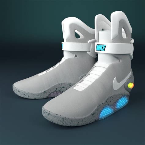 nike air mag 3D Model MAX OBJ FBX C4D BLEND MTL | CGTrader.com