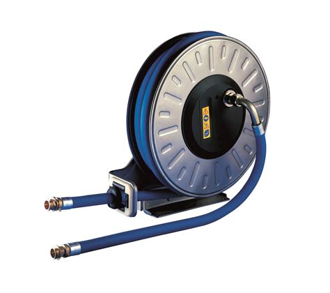 High Pressure Retractable Stainless Steel Hose Reel, 30m Capacity | Exchange Engineering