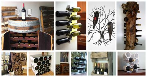 19 Creative DIY Wine Rack Ideas - Top Dreamer