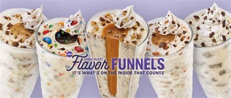 FAST FOOD NEWS: Sonic's Sonic Blast Flavor Funnels - The Impulsive Buy