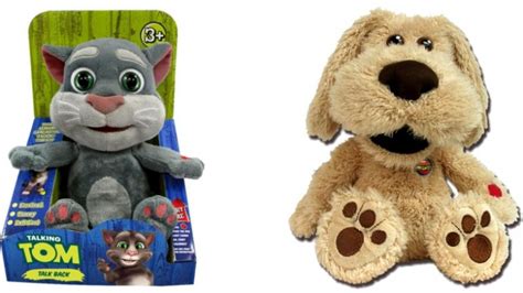 Animated Talking Tom Or Talking Ben Plush From $20 @ Toys R Us