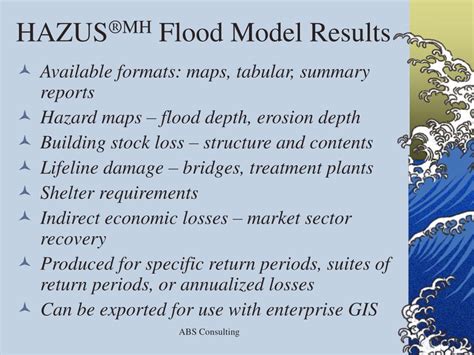 PPT - HAZUS ®MH Coastal Flood Hazard Analysis PowerPoint Presentation - ID:279959