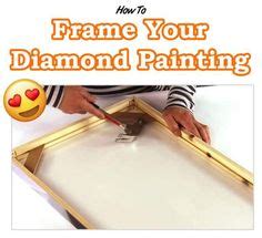 17 Diamond Art Framing ideas | diamond art, diy frame, frame