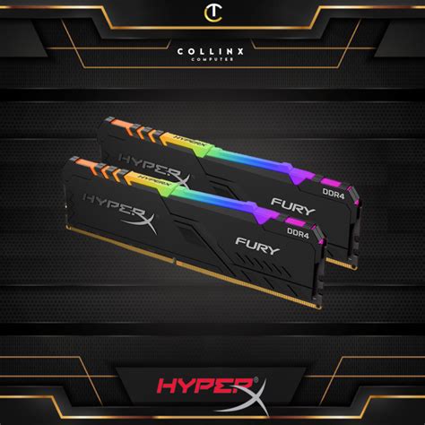 16GB DDR4 3200MHz Kingston HyperFury beast RGB Gaming RAM | For AMD Ryzen and Intel PC | Lazada PH