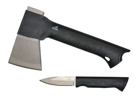 GERBER Axe Combo, Plastic Handle Material, 8 3/4 in Overall Length - 9NKY5|31-001054N - Grainger