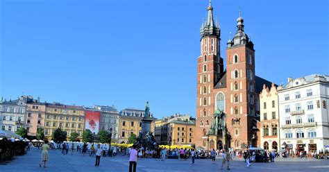 Main Market Square of Old Town in Kraków, Poland - Encircle Photos