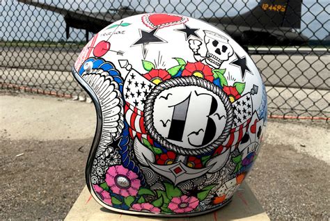 Bell Bobber Helmet Custom Painted with Sharpies by Jamie Hall at ...