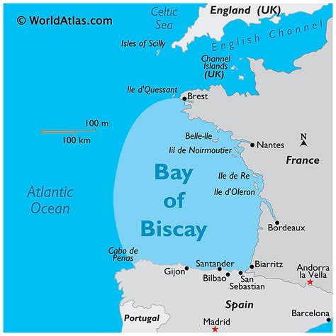 Bay Of Biscay - WorldAtlas