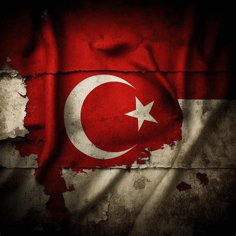 Premium Photo | Creative digital art turkish flag turkey