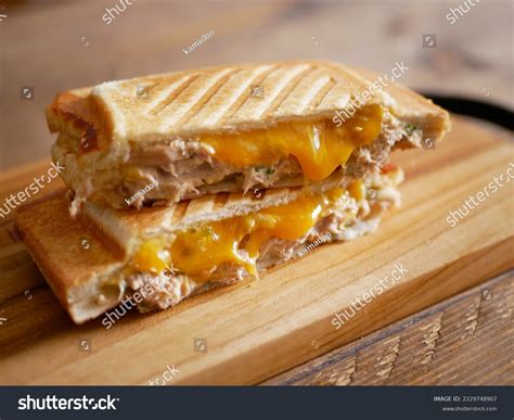 Hot Sandwich Tuna Cheddar Cheese Stock Photo 2229748907 | Shutterstock