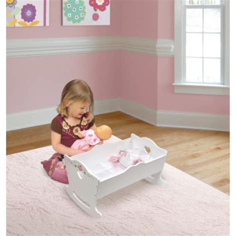 White Rose Doll Cradle, 1 - Kroger