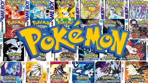 All Pokemon Games EVER Made! (NEW 2018) - YouTube