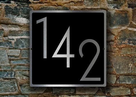 MODERN NUMBERS SIGN